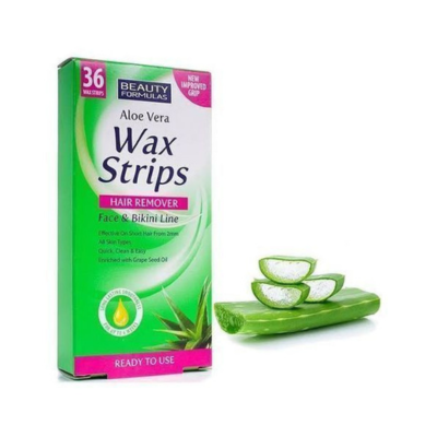 Aloe Vera Wax Strips