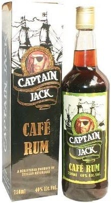 Captain Jack Cafe Rum 750 Ml