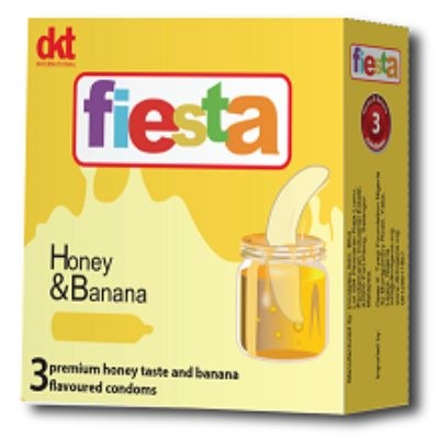 Fiesta Condom Honey And Banana
