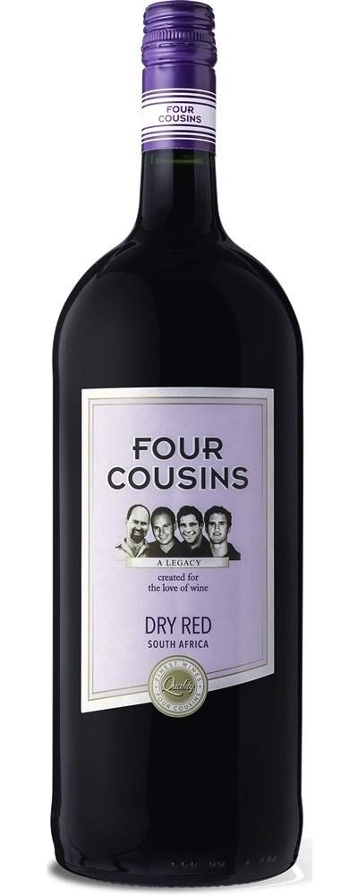 Four Cousin Red Wine Box