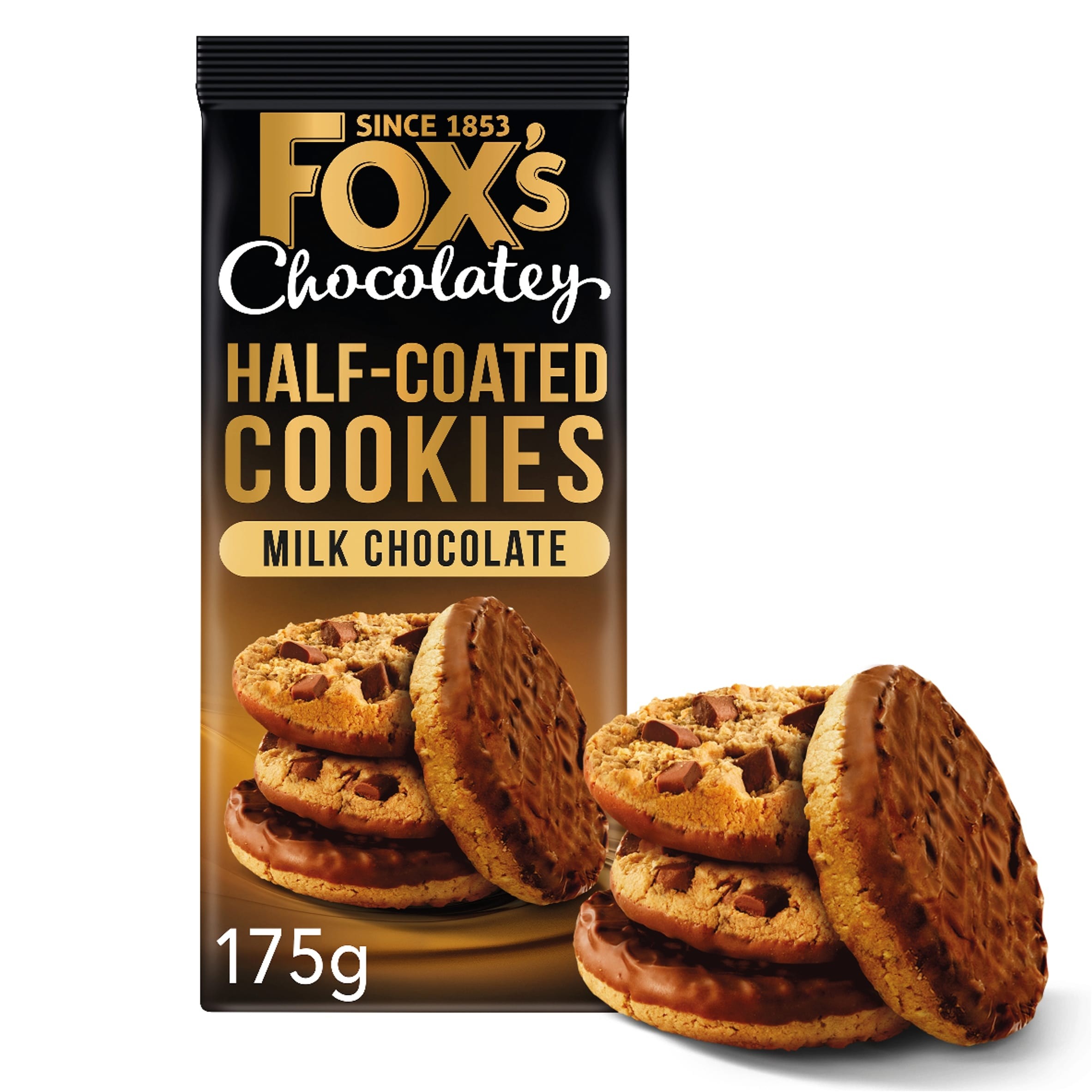 Fox's Half Coated Cookies 180 G