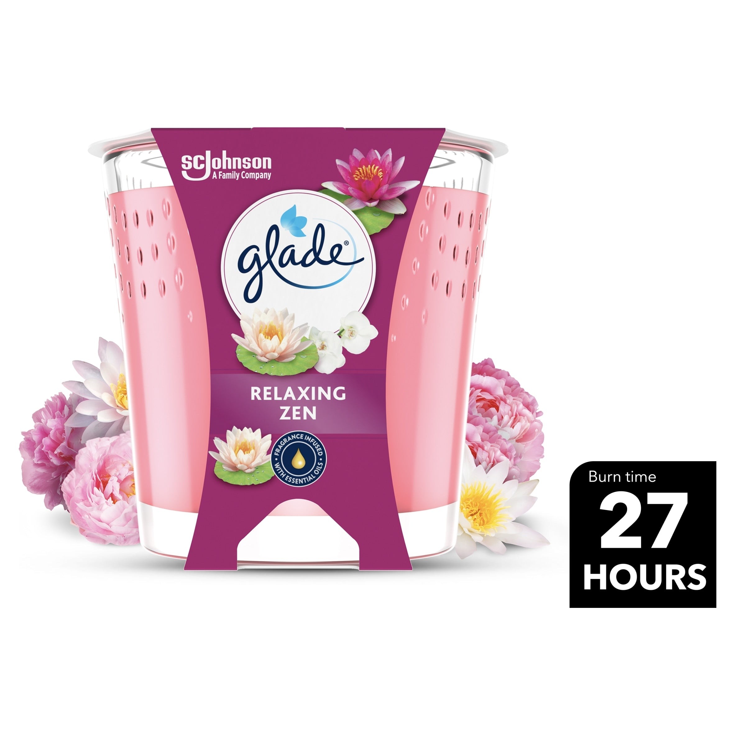 Glade Candle Relaxing Zen Air F