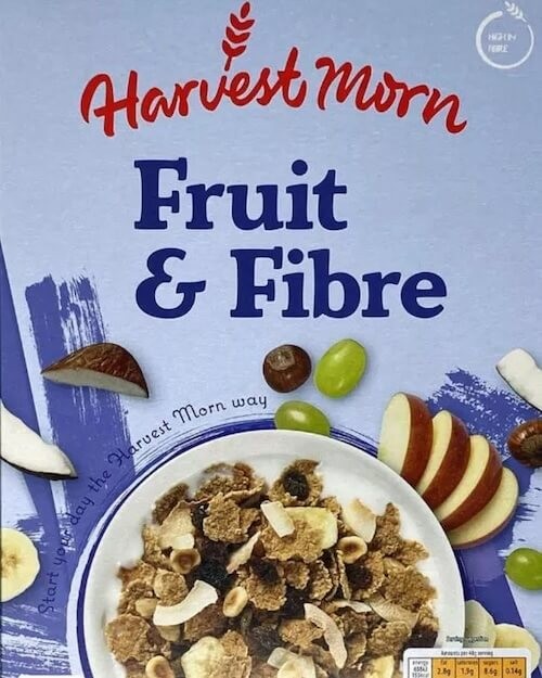 Harvest Morn Fruit & Fibre 750 G