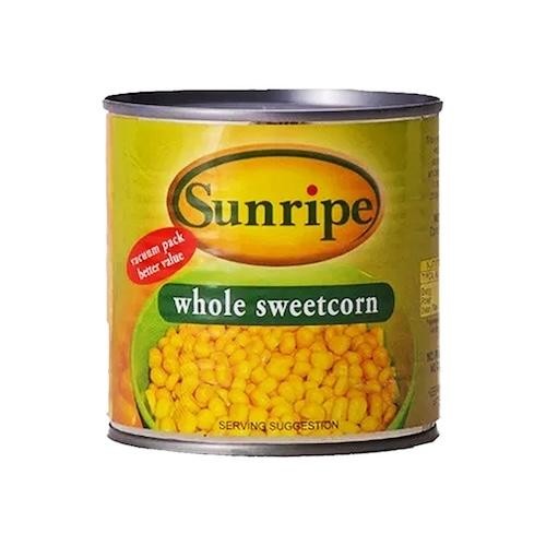 Sunripe Whole Sweetcorn 185 G