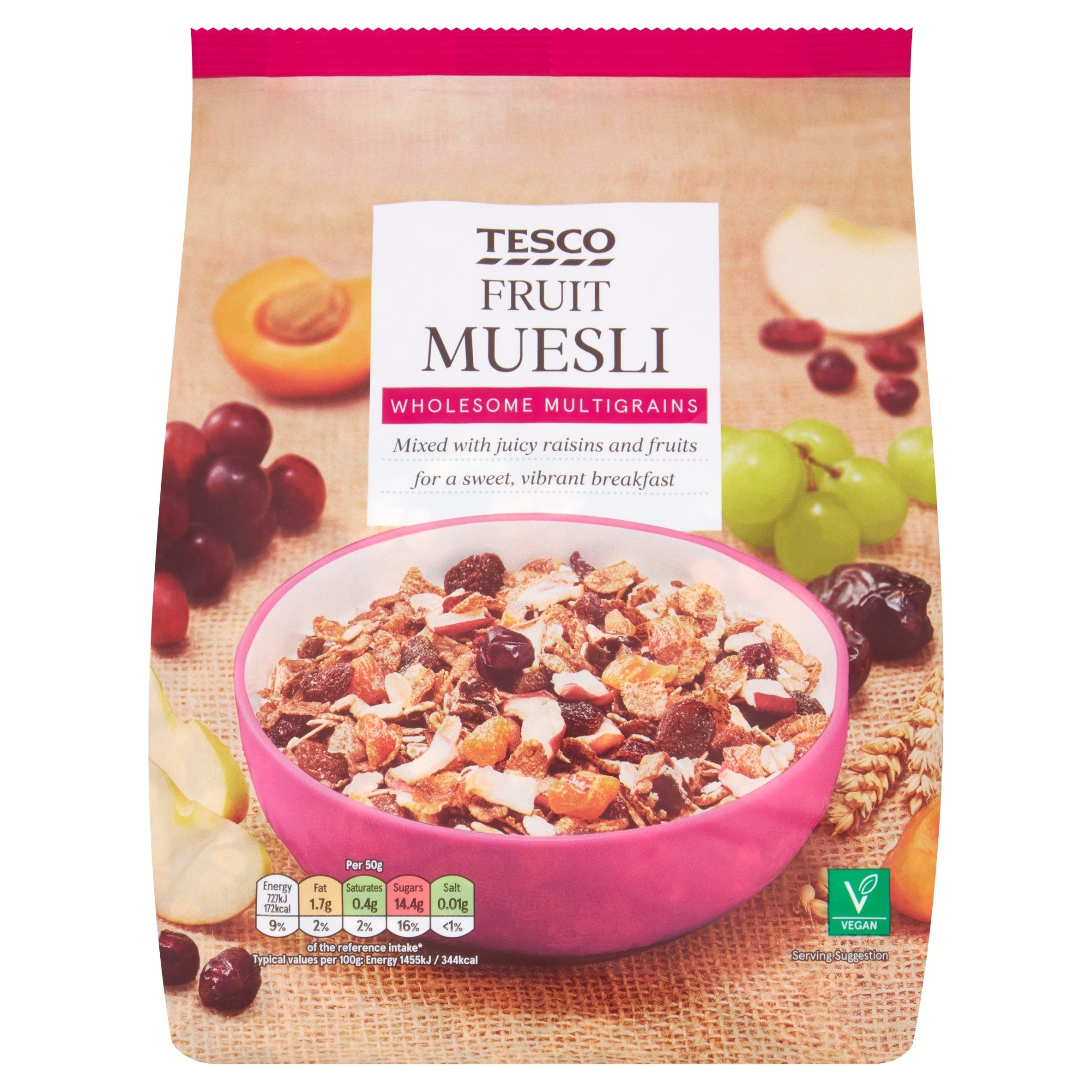 Tesco Fruit Muesli 750 G