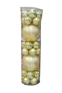 Xmas Decor Ball Multi By 24