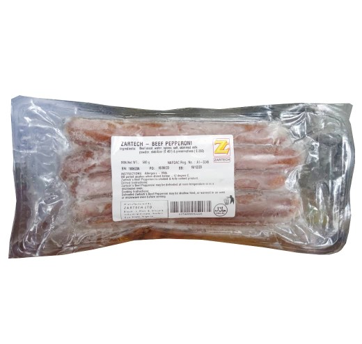 Zartech Beef Sausage Small