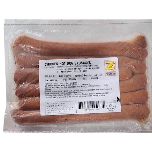 Zartech Chicken Hot Dog Small